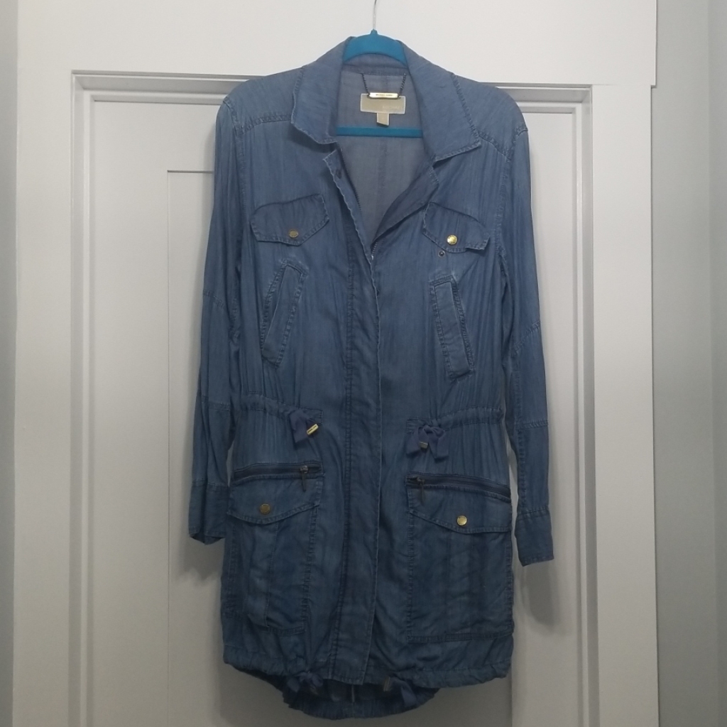 Michael Kors Blue "Jean-Like" Dress